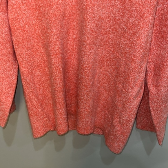 NWT Zara Womens Size medium Orange collared sweater - Picture 4 of 6
